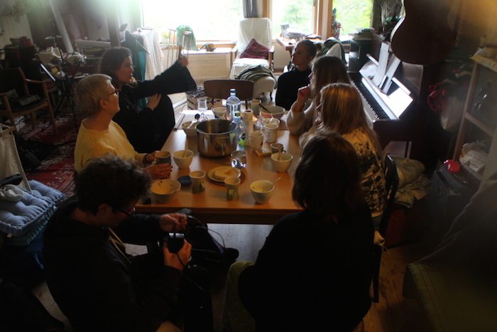 Foreberedelse opptak til Lukten av gammelskog